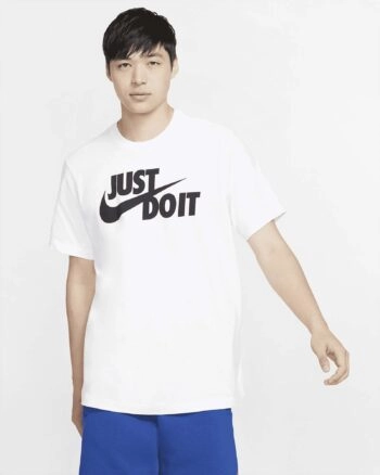 Футболка чоловіча Nike Tee Just Do It Swoosh AR5006-100 біла