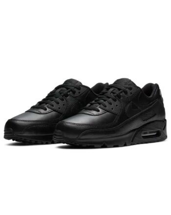 Кросівки чоловічі Nike Air Max 90 LTR CZ5594-001 весна-осінь шкіра чорні