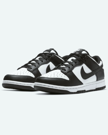 Кросівки чоловічі Nike Dunk Low Retro DD1391-100 весна-осінь шкіра чорно-білі