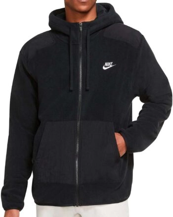 Кофта чоловіча Nike Nsw Spe+ Flc Fz Top Winter DD4882-010 фліс чорна