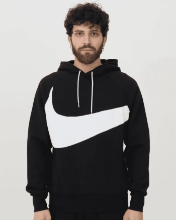 Толстовка чоловіча Nike Swoosh Tch Flc Po Hd DD8222-010 чорна