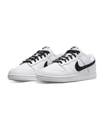 Кроссовки мужские Nike Dunk Low Retro DJ6188-101 весна-осень кожа белые
