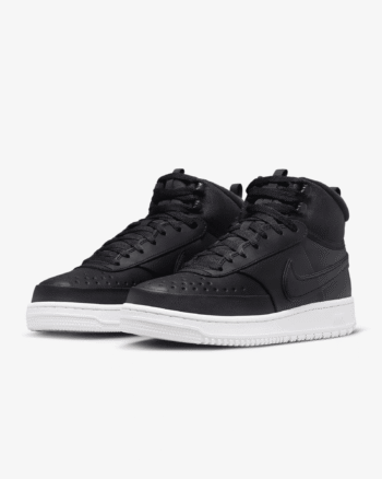 Кроссовки ботинки мужские Nike Court Vision Mid Winter DR7882-002 зима кожа синтетика черные