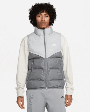 Жилетка мужская Nike Storm-FIT Windrunner FB8193-077 бело-серая
