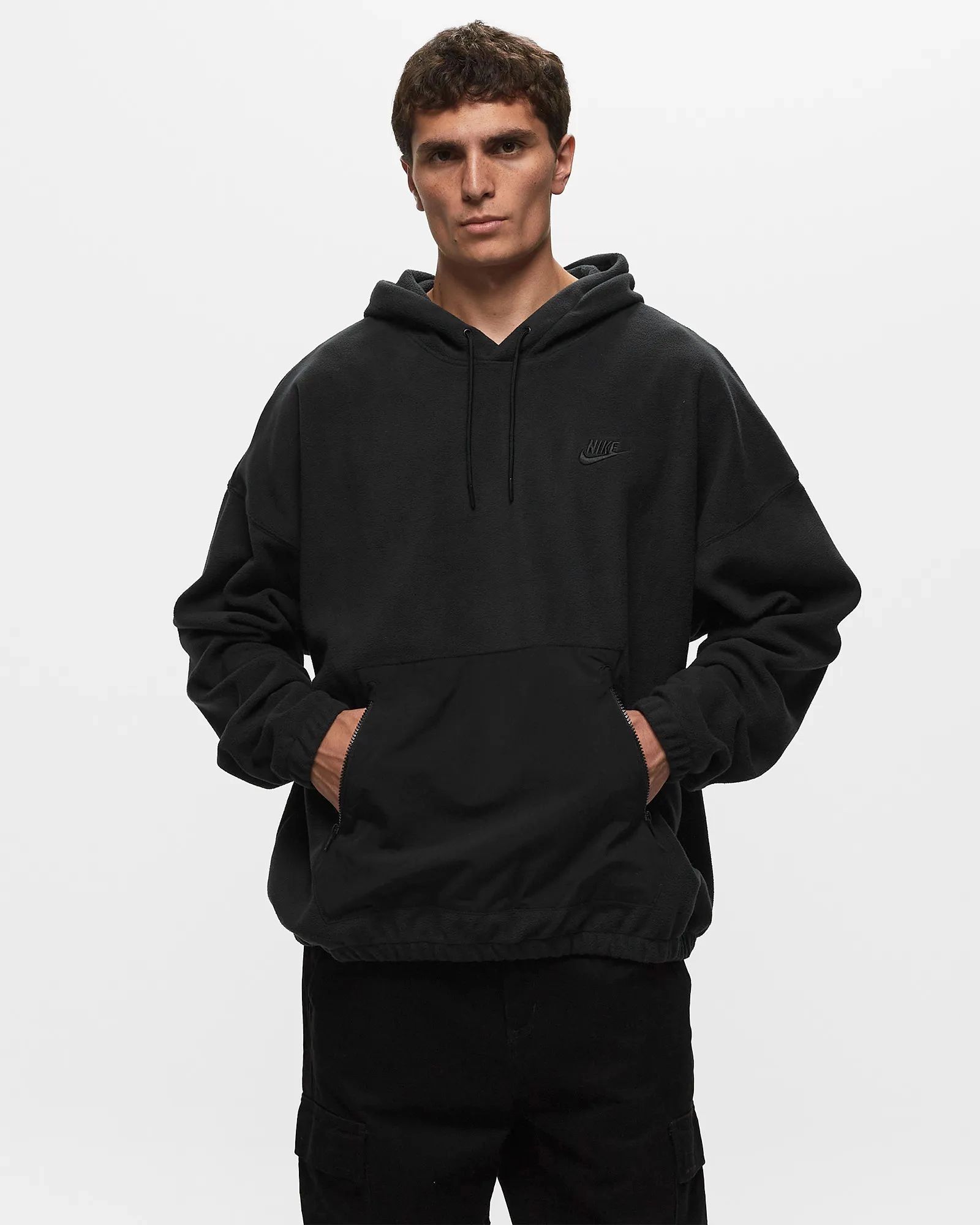 Толстовка чоловіча Nike M Club+ Polar Flc Po Hoodie FB8388-010