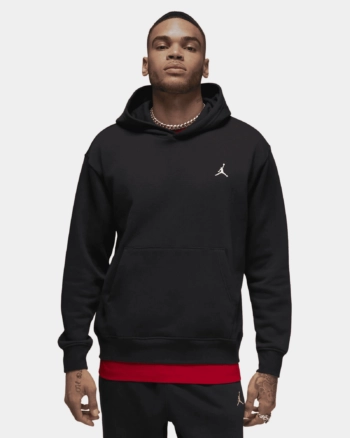 Толстовка чоловіча Jordan Ess Flc Po FJ7774-010 фліс чорна