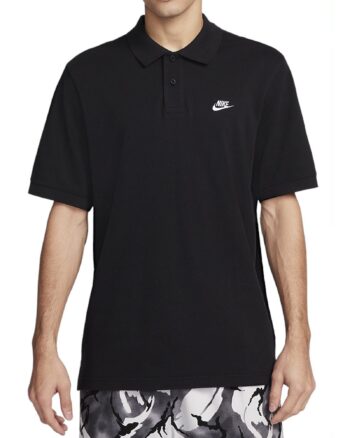 Футболка мужская Nike Club Ss Polo Pique FN3894-010 поло черная
