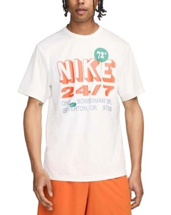 Футболка чоловіча Nike Hyverse Dri-FIT UV Short-Sleeve Fitness Top FN3988-133 біла