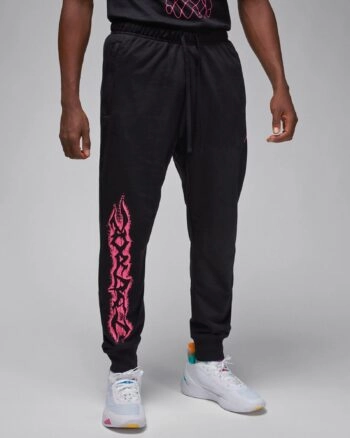 Штани чоловічі Jordan Dri-Fit Sprt Flc Gfx Pant FN5814-010 чорні
