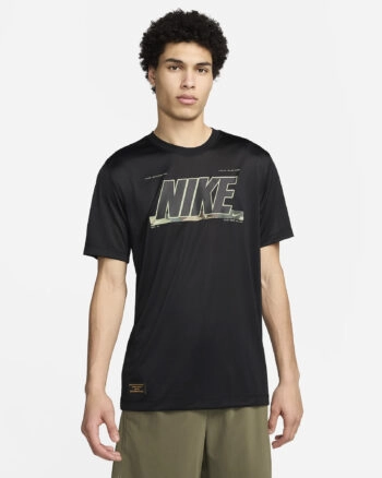 Футболка чоловіча Nike Dri-Fit Tee Rlgd Camo Gfx FV8370-010 чорна