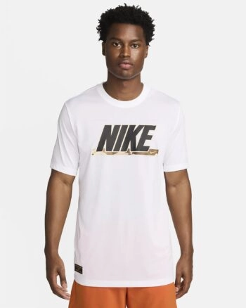 Футболка чоловіча Nike Dri-FIT Camo T-Shirt FV8370-100 біла