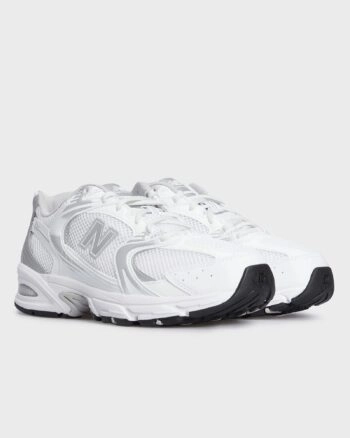 Кросівки унісекс New Balance 530 MR530EMA весна-літо сітка синтетика біло-сірі