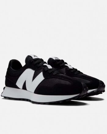 Кросівки чоловічі New Balance MS327CBW весна-літо замша текстиль чорні