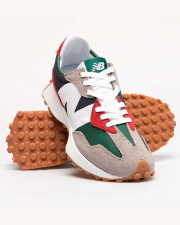 Кросівки чоловічі New Balance 327 MS327PWA весна-літо замша текстиль різнокольорові