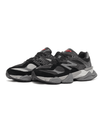 Кроссовки мужские New Balance 9060 Black Castlerock U9060BLK весна-лето замша текстиль сетка черно-серые