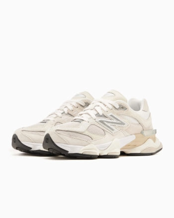 Кросівки жіночі New Balance 9060 U9060WHT весна-літо замша текстиль сітка бежеві