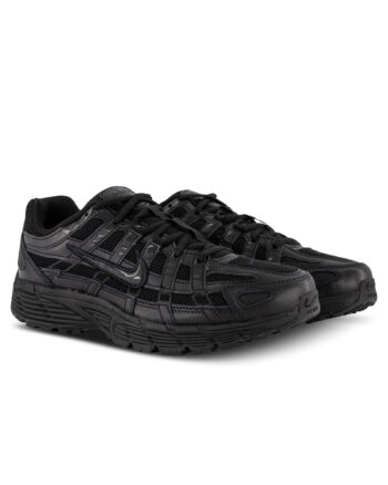 Кроссовки мужские Nike P-6000 CD6404-002 весна-осень кожа текстиль черные