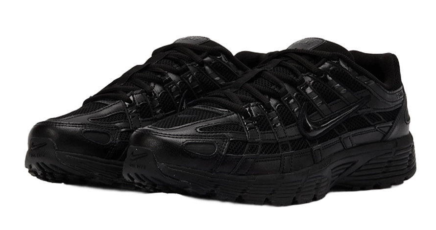 Кросівки чоловічі Nike P-6000 CD6404-002 весна-осінь шкіра текстиль чорні