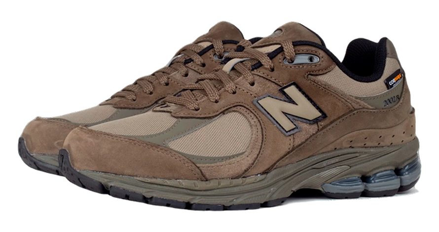 Кросівки чоловічі New Balance 2002R Cordura M2002RPK весна-осінь шкіра текстиль хакі