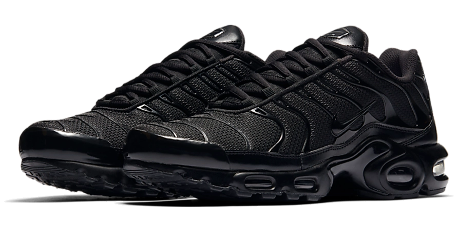 Кросівки чоловічі Nike Air Max Plus 604133-050 весна-осінь текстиль синтетика чорні