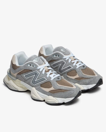 Кросівки унісекс New Balance 9060 U9060LBA весна-осінь замша текстиль сітка cірі