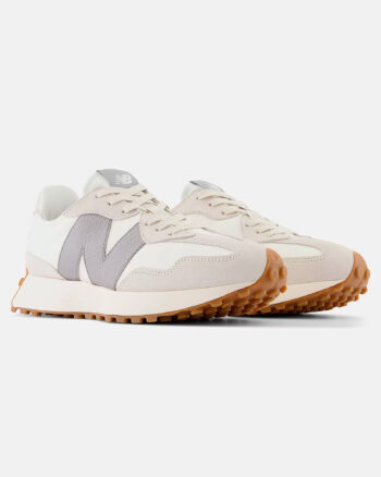 Кроссовки женские New Balance 327 U327LT весна-лето замша тексиль серые