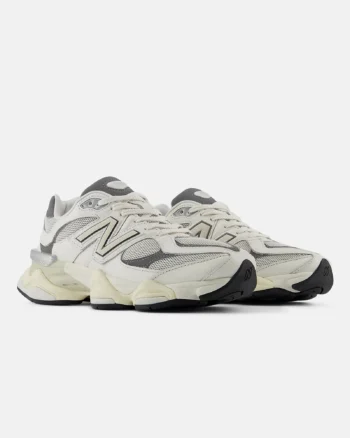 Кросівки жіночі New Balance 9060 U9060AGA весна-літо шкіра текстиль біло-сірі