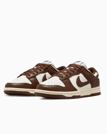 Кросівки жіночі Nike Dunk Low Wow DD1503-124 весна-осінь шкіра біло-коричневі