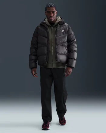 Куртка чоловіча Nike Windrunner Statement Down Jacket HQ7790-011 зима чорна