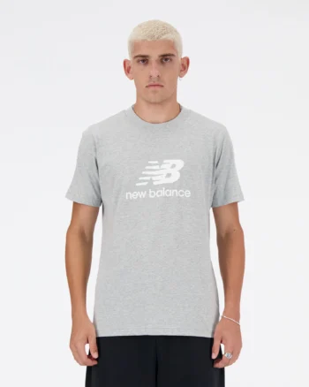 Мужская футболка New Balance Sport Essentials Logo MT41502AG серая