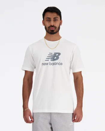 Мужская футболка New Balance Sport Essentials Logo MT41502WT белая