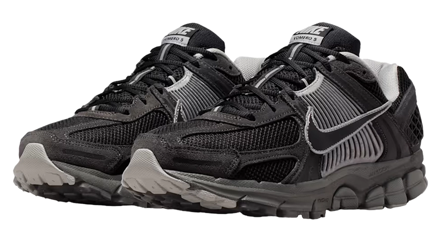 Кросівки чоловічі Nike Zoom Vomero 5 HF1553-006 весна літо текстиль сітка чорно-білі