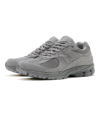 Кроссовки мужские New Balance 2002R U20021O2 весна-осень замша текстиль сетка серая