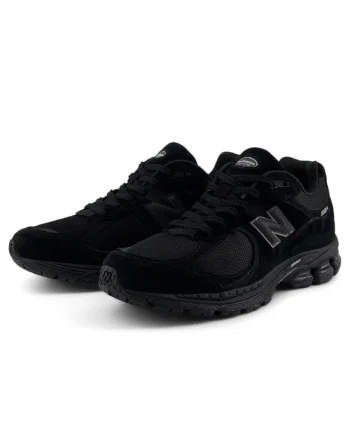 Кроссовки мужские New Balance 2002R U200278J весна-осень замша черная сетка