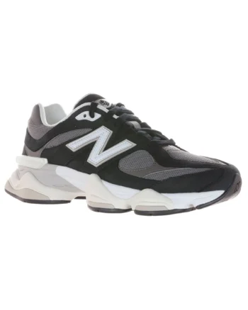 Кросівки унісекс New Balance 9060 U9060510 весна-осінь текстиль замша чорно-сірі