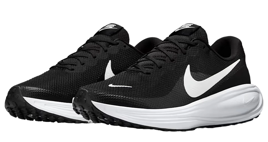 Кросівки чоловічі Nike Revolution 8 HJ9198-003 літо текстиль сітка чорно-білі