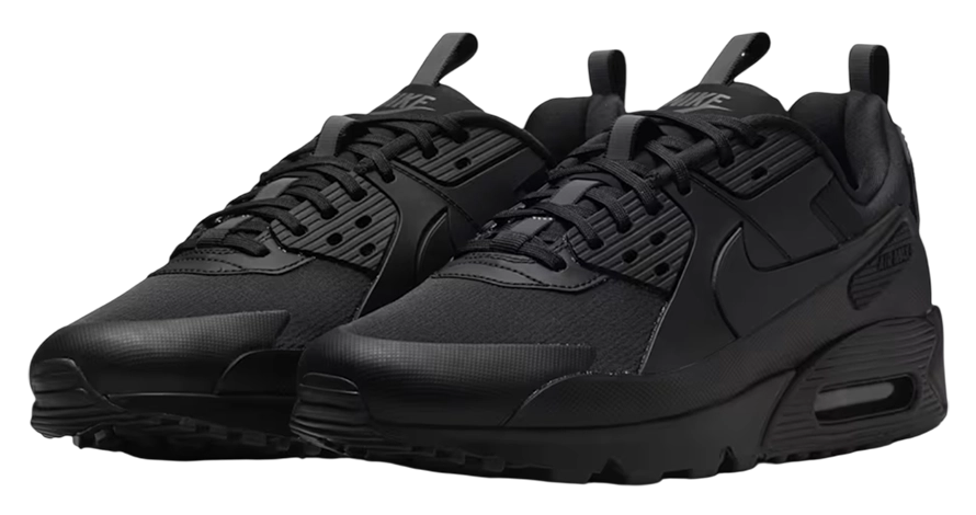 Кросівки чоловічі Nike Air Max 90 Drift HQ1416-001 весна-осінь шкіра чорні