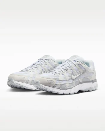 Кросівки жіночі Nike P-6000 FV6603-101 весна-літо шкіра текстиль сітка білі